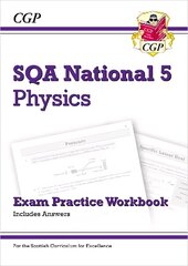 National 5 Physics: SQA Exam Practice Workbook - includes Answers cena un informācija | Grāmatas pusaudžiem un jauniešiem | 220.lv