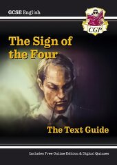 New GCSE English Text Guide - The Sign of the Four includes Online Edition & Quizzes cena un informācija | Grāmatas pusaudžiem un jauniešiem | 220.lv