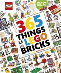 365 Things to Do with LEGO (R) Bricks цена и информация | Книги для подростков и молодежи | 220.lv
