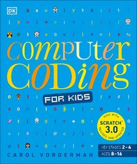 Computer Coding for Kids: A unique step-by-step visual guide, from binary code to building games цена и информация | Книги для подростков и молодежи | 220.lv