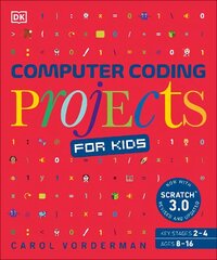 Computer Coding Projects for Kids: A unique step-by-step visual guide, from binary code to building games cena un informācija | Grāmatas pusaudžiem un jauniešiem | 220.lv