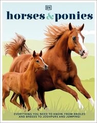 Horses & Ponies: Everything You Need to Know, From Bridles and Breeds to Jodhpurs and Jumping! cena un informācija | Grāmatas pusaudžiem un jauniešiem | 220.lv