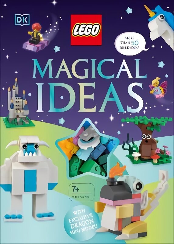LEGO Magical Ideas: With Exclusive LEGO Neon Dragon Model cena un informācija | Grāmatas pusaudžiem un jauniešiem | 220.lv