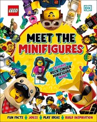 LEGO Meet the Minifigures: With Exclusive LEGO Rockstar Minifigure cena un informācija | Grāmatas pusaudžiem un jauniešiem | 220.lv