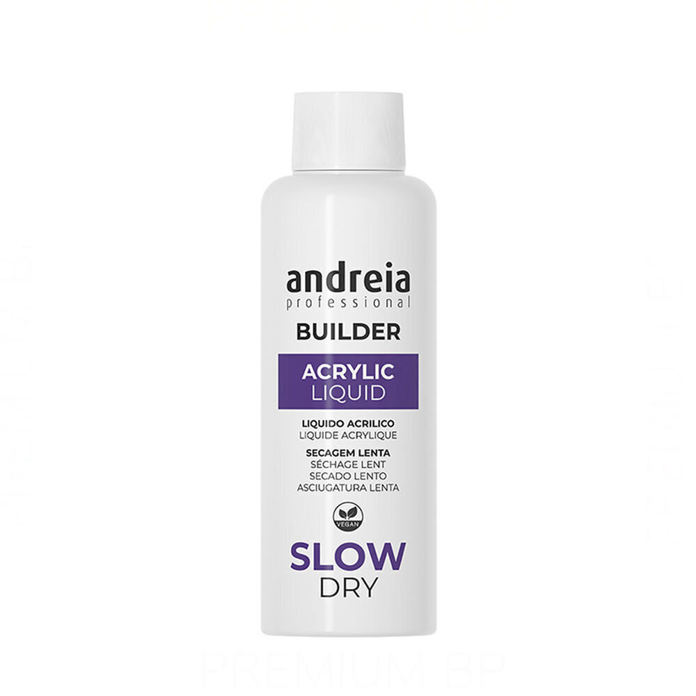 Nagu apstrāde Professional Builder Acrylic Liquid Slow Dry Andreia (100 ml) цена и информация | Nagu lakas, stiprinātāji | 220.lv