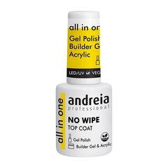 Лак для ногтей Andreia All In One No Wipe Top Coat (10,5 мл) цена и информация | Лаки для ногтей, укрепители | 220.lv