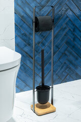 Туалетная щетка и держатель для бумаги AWD Interior цена и информация | Аксессуары для ванной комнаты | 220.lv