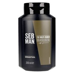 Šampūns The Multitasker 3 in 1 Seb Man (250 ml) цена и информация | Шампуни | 220.lv