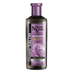 Šampūns krāsotiem matiem Organic Salon Naturvital (300 ml) cena un informācija | Natur Vital Smaržas, kosmētika | 220.lv