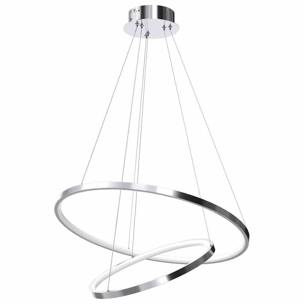 Piekaramā lampa Milagro ROTONDA CHROME 51W LED цена и информация | Lustras | 220.lv