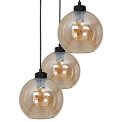 Piekaramā lampa Milagro SOFIA AMBER 3xE27 цена и информация | Люстры | 220.lv