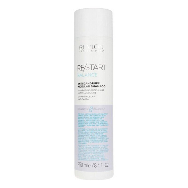 Šampūns pret blaugznām Re-Start Balance Revlon (250 ml) цена и информация | Šampūni | 220.lv