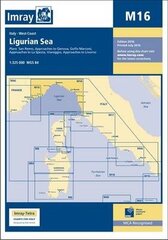 Imray Chart M16: Ligurian Sea New edition cena un informācija | Sociālo zinātņu grāmatas | 220.lv