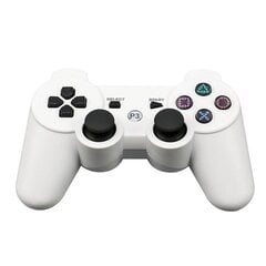 Spēļu pults Games World PS3 Doubleshock 3 bezvadu spēļu pults, kursorsvira, balta, piemērota PS3 cena un informācija | Spēļu kontrolieri | 220.lv