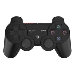 Игровой пульт Games World PS3 Doubleshock 3 беспроводной игровой пульт, джойстик, черный для PS3 цена и информация | Джойстики | 220.lv