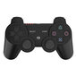 Spēļu pults Games World PS3 Doubleshock 3 bezvadu spēļu pults, kursorsvira, melna, piemērota PS3 cena un informācija | Spēļu kontrolieri | 220.lv