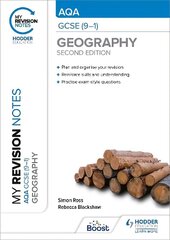 My Revision Notes: AQA GCSE (9-1) Geography Second Edition cena un informācija | Grāmatas pusaudžiem un jauniešiem | 220.lv