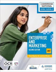 Level 1/Level 2 Cambridge National in Enterprise & Marketing (J837): Second   Edition цена и информация | Книги для подростков и молодежи | 220.lv