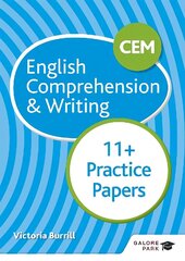 CEM 11plus English Comprehension & Writing Practice Papers цена и информация | Книги для подростков и молодежи | 220.lv