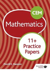 CEM 11plus Mathematics Practice Papers цена и информация | Книги для подростков и молодежи | 220.lv