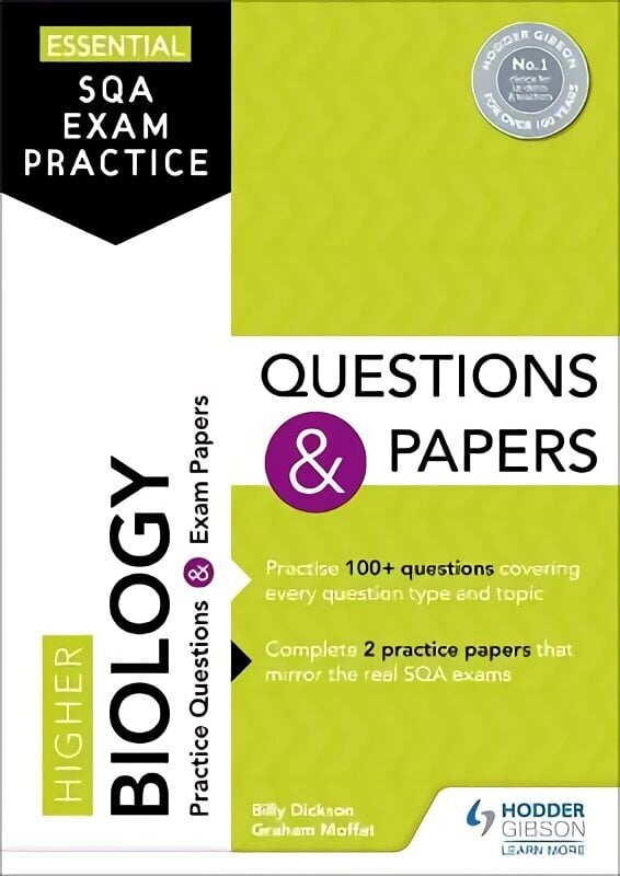 Essential SQA Exam Practice: Higher Biology Questions and Papers: From the publisher of How to Pass цена и информация | Grāmatas pusaudžiem un jauniešiem | 220.lv