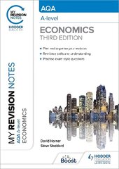 My Revision Notes: AQA A Level Economics Third Edition цена и информация | Книги для подростков и молодежи | 220.lv