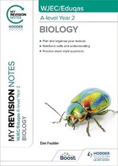 My Revision Notes: WJEC/Eduqas A-Level Year 2 Biology цена и информация | Книги для подростков и молодежи | 220.lv