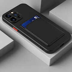 CARD apvalks priekš iPhone 13 Pro Max (6,7″) – Melns цена и информация | Чехлы для телефонов | 220.lv