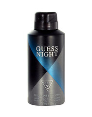 Спрей-дезодорант Guess Night для мужчин, 150 мл цена и информация | Дезодоранты | 220.lv