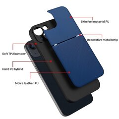 Forcell NOBLE аpvalks priekš iPhone 13 Pro Max (6,5″) – Zils cena un informācija | Telefonu vāciņi, maciņi | 220.lv