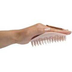 Nogludinoša matu suka Healthy Hair Brush Manta Fleksibls Rozā цена и информация | Расчески, щетки для волос, ножницы | 220.lv