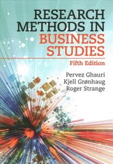 Research Methods in Business Studies 5th Revised edition цена и информация | Книги по экономике | 220.lv