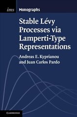 Stable Levy Processes via Lamperti-Type Representations New edition cena un informācija | Ekonomikas grāmatas | 220.lv