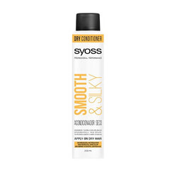 Līdzeklis pret matu elektrizēšanos Smoothy & Silky Syoss (200 ml) цена и информация | Бальзамы, кондиционеры | 220.lv