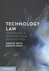 Technology Law: Australian and International Perspectives цена и информация | Книги по экономике | 220.lv