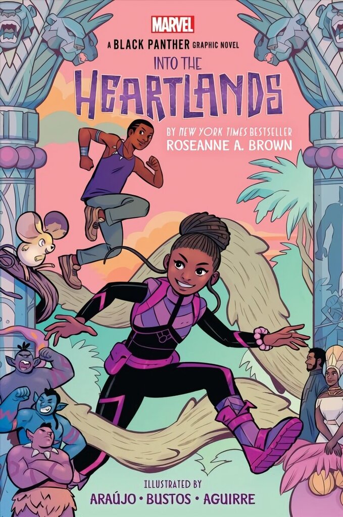 Shuri and T'Challa: Into the Heartlands (A Black Panther graphic novel) cena un informācija | Grāmatas pusaudžiem un jauniešiem | 220.lv