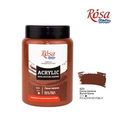 Akrila krāsas ROSA Studio 400ml, Burnt Sienna цена и информация | Принадлежности для рисования, лепки | 220.lv