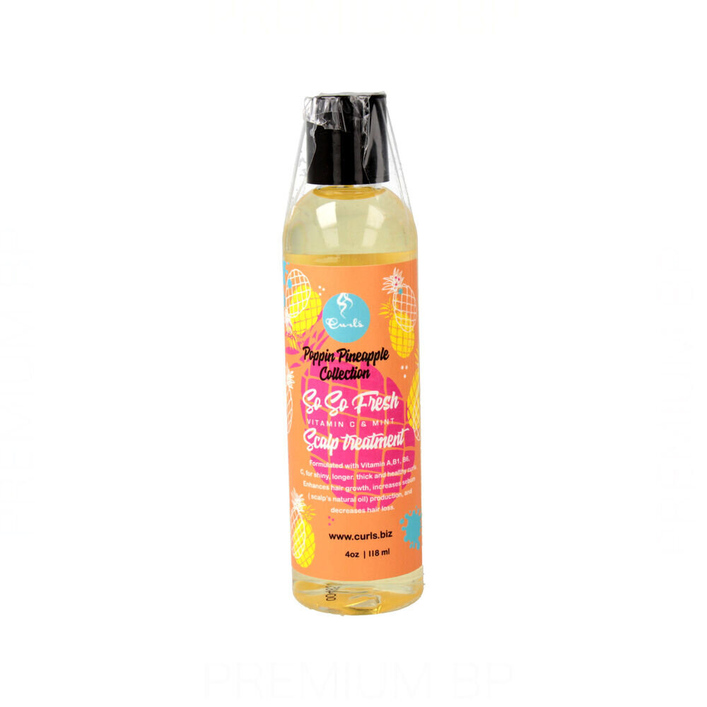 Kondicionieris Curls Poppin Pineapple Collection So So Fresh (236 ml) cena un informācija | Matu kondicionieri, balzāmi | 220.lv