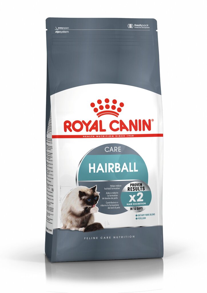 Sausa barība kaķiem Royal Canin Intense Hairball 10 kg цена и информация | Sausā barība kaķiem | 220.lv