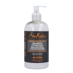 Kondicionieris African Black Soap Bamboo Charcoal Shea Moisture (384 ml) cena un informācija | Matu kondicionieri, balzāmi | 220.lv