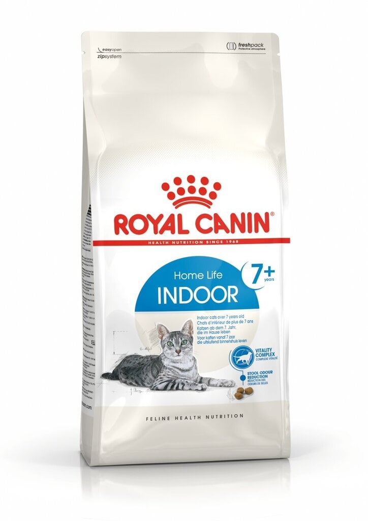 Royal Canin kaķiem, kas dzīvo mājās Indoor +7, 3,5 kg cena un informācija | Sausā barība kaķiem | 220.lv