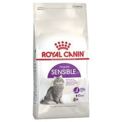 Sausa barība kaķiem Royal Canin Sensible 400 g cena un informācija | Sausā barība kaķiem | 220.lv