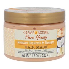 Matu maska Pure Honey Moisturizing Rs Hair Creme Of Nature (326 g) cena un informācija | Matu uzlabošanai | 220.lv
