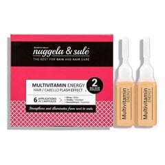 Multivitamīnu ampulas Energy Nuggela & Sulé (10 ml) цена и информация | Средства для укрепления волос | 220.lv