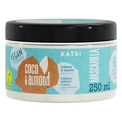 Маска Coconut & Almond Cream Katai, 250 мл цена и информация | Средства для укрепления волос | 220.lv