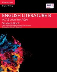 A/AS Level English Literature B for AQA Student Book cena un informācija | Svešvalodu mācību materiāli | 220.lv