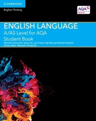 A/AS Level English Language for AQA Student Book cena un informācija | Svešvalodu mācību materiāli | 220.lv