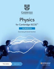 Cambridge IGCSE (TM) Physics Workbook with Digital Access (2 Years) 3rd Revised edition cena un informācija | Grāmatas pusaudžiem un jauniešiem | 220.lv