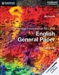 Cambridge International AS Level English General Paper Coursebook New edition cena un informācija | Svešvalodu mācību materiāli | 220.lv