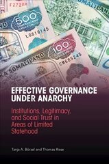 Effective Governance Under Anarchy: Institutions, Legitimacy, and Social Trust in Areas of Limited Statehood цена и информация | Книги по социальным наукам | 220.lv